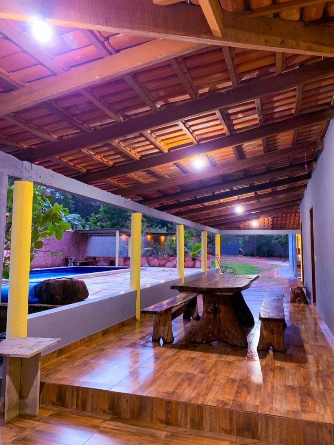 casa rural Bon Tempo Pirenopolis Bagian luar foto